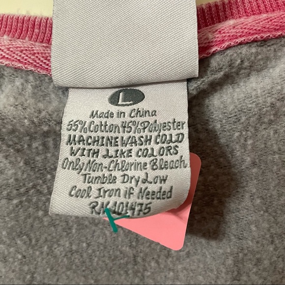 Breast Cancer Awareness Sweater size large. Zen by J.America - Picture 14 of 16